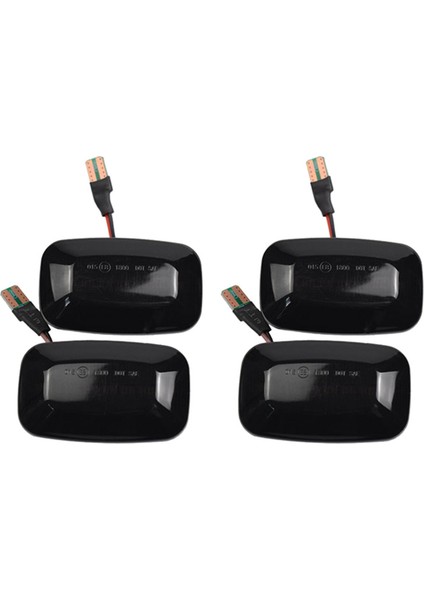 2x Araç Dinamik LED Işaretleyici Işık Dönüş Sinyali Toyota Land Cruiser 70 80 100 Serisi Için (Yurt Dışından)