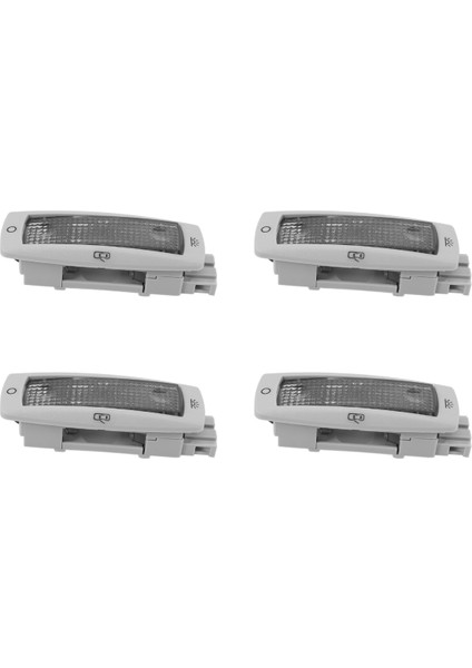 4x Araba Harita Dome Light 3B0947291 B Volkswagen Golf Passat Tiguan Caddy Skoda Gray (Yurt Dışından)
