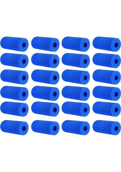 24 Adet Köpük Filtre Süngeri Intex A Tip A Yeniden Kullanılabilir Yıkanabilir Yüzme Havuzu Akvaryum Filtre Aksesuarları (Yurt Dışından)