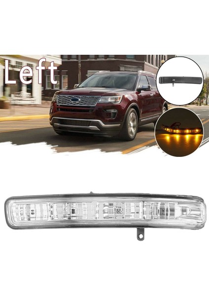 2 Adet Araba Sol Sağ Yan Rüzgar Aynası Işık Dönüş Sinyali Yanıp Sönen Lamba Ford Explorer 2011-2018 BB5Z-13B375-A (Yurt Dışından) indirimleri