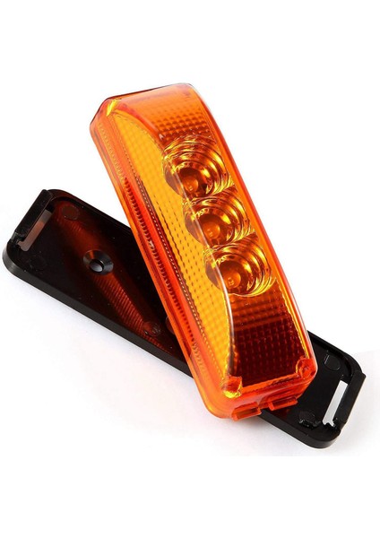 4x 3 LED 3.9 Inç Araba Kamyonu Yan Işareti Hafif Kuyruk Arka Lambalar Gösterge Işaretleyicisi 10-24V Römork Için Rv Tekne Kamyonu (Yurt Dışından) fiyatları