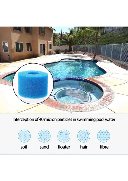 Intex Pure Spa Için 54PCS Yeniden Kullanılabilir Yıkanabilir Köpük Sıcak Küvet Kartuşu S1 Tipi (Yurt Dışından) fırsatları