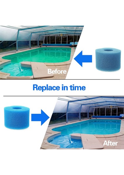 Intex Pure Spa Için 54PCS Yeniden Kullanılabilir Yıkanabilir Köpük Sıcak Küvet Kartuşu S1 Tipi (Yurt Dışından) indirimleri