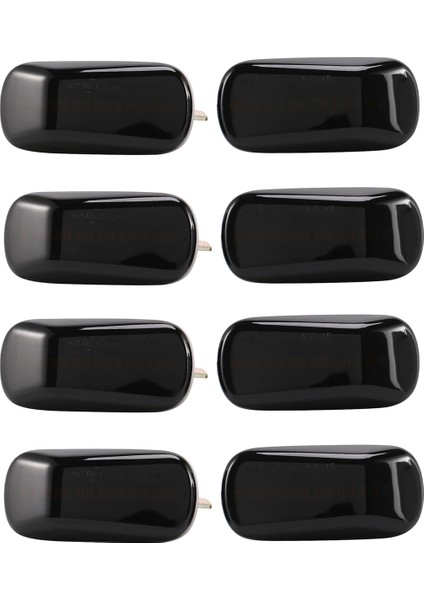 4x Araba LED Dinamik Yan Işaretçi Sinyal Lambası Honda Accord Için Işık Dönüş Lambası Civic Acura Cr-V Fit Jazz Odyssey Siyah (Yurt Dışından)