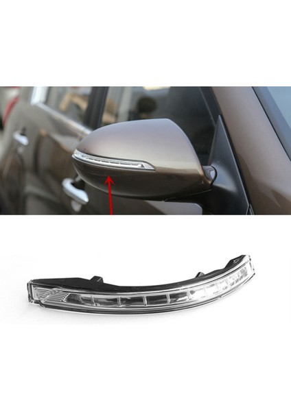 Kia Sportage Için 2 Pcs R 2012 2012 2013 2014 2015 Yan Dikiz Aynası Dönüş Işık Sinyali Göz Kırpma Lambası, Sol ve Sağ (Yurt Dışından) fırsatları