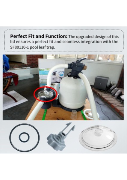 Intex SF80110-1 Havuz Yaprak Tuzağı Kapağı Kapak Kum Filtre Pompası O-Ring Valf Yüzme Havuzu Temizlik Kapağı Kapağı (Yurt Dışından) indirimleri