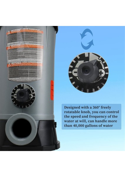 Hayward CL100 Otomatik Için Güncellenmiş CL100 Satır Içi Otomatik Kimyasal Besleyici, Yüksek Mukavemetli Pp Malzemesi (Yurt Dışından) modelleri