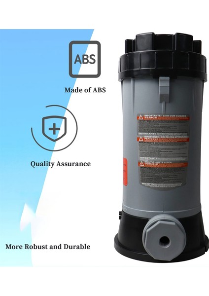 Hayward CL100 Otomatik Için Güncellenmiş CL100 Satır Içi Otomatik Kimyasal Besleyici, Yüksek Mukavemetli Pp Malzemesi (Yurt Dışından) indirimleri