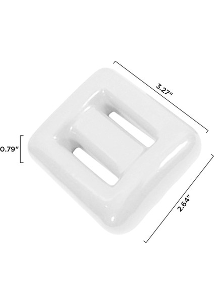 Tüplü Dalış Ağırlığı Için 3x Dalış Ağırlıkları Kurşun Ağırlıklar Tüplü, Kaplanmış Dalış Ağırlıkları, Dalış Kurşun Ağırlıkları Beyaz (Yurt Dışından) fırsatları
