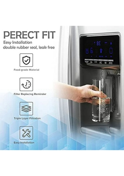 FPPWFU01 Buzdolabı Filtre Elemanları, Frigidaire Pwf-1 Buzdolabı Filtre Elemanları, Su Filtresi Için Uygun (Yurt Dışından) indirimleri