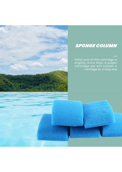 5pcs Yüzme Havuzu Köpük Filtre Sünger Intex S1 Yeniden Kullanılabilir Yıkanabilir Biyofoam Temizleyici Havuz Köpük Filtresi Yüzme Accessorie (Yurt Dışından) indirimleri