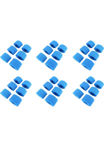Intex Pure Spa Için 36PCS Yeniden Kullanılabilir Yıkanabilir Köpük Sıcak Küvet Filtre Kartuşu S1 Tip (Yurt Dışından)