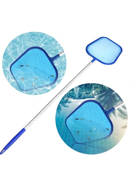 6 Parçalı Yüzme Havuzu Skimmer Net Teleskopik Direk Skimmer Net Yüzme Havuzu Temizleyici Malzemeleri Ev Kullanımı (Yurt Dışından) fırsatları