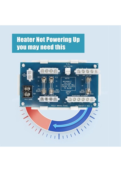 Hayward Universal H Serisi Havuz Isıtıcı Fd Alan Kablo Paneli Değiştirme Kiti (H150&#39;DEN H500&#39;E) Için FDXLFWP1930 (Yurt Dışından) fırsatları