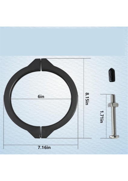 152165 1521656 Tagelus Cristal-Flo Yüzme Havuzu Kum Filtreleri Valf Kelepçesi Için Kum Filtre Valfi Kelepçesi Montajı (Yurt Dışından) fiyatları