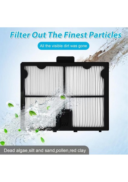 Ultra-Fine Filtre 9991466-R4 Yunus Robotik Havuz Temizleyicileri Aktif 10, Aktif 15, Avantaj, Cayman, E10 (Yurt Dışından) fiyatları