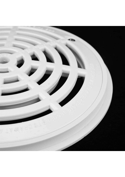 4pcs 8 Inç Havuz Ana Drenaj Kapağı Üst Izgara Alt Montaj Plakaları Beyaz Yedek Havuz Drenaj Kapağı (Yurt Dışından) fırsatları
