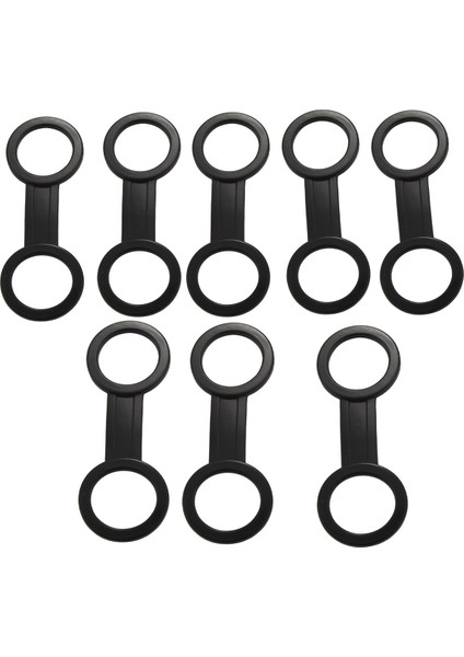 40X Scuba Dalıcı Dalıcı Şnorkel Silikon Şnorkel Maske Strap Keeper Tutucu Tutucu Tutucu Bağlanma Dişlesi Yedek Siyah (Yurt Dışından) fiyatları