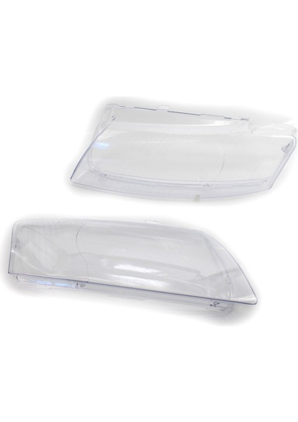 Audi A8 D3 2005-2010 Için Ön Far Lens Kapağı Şeffaf Abajur Far Kapağı Kabuğu 4E0941003BE 4E0941003BF (Yurt Dışından) fırsatları