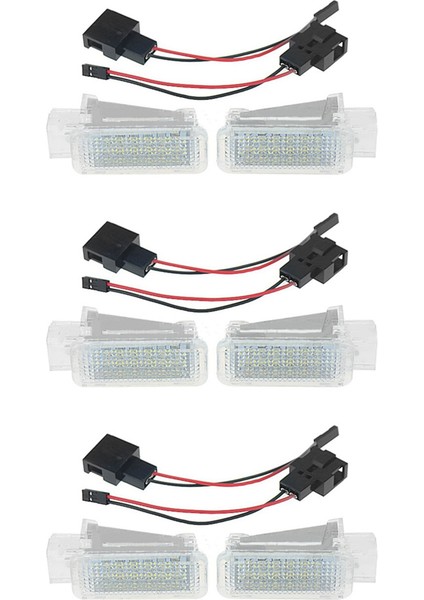 3x Araç Ayak Hafası Işık Bagaj Işığı Audi A4 A6 C6 C7 R8 Tt Q5 Q3 Q7 A8 S3 Rs6 4B0947415 4B0947415A 4E0947415 8D0947415 (Yurt Dışından)