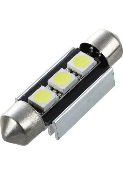 8x Smd LED Festoon 39 mm Canbus C5W 12V 3 Güç Smd Plakası ve Okuma Işığı - Bmw 3 Serisi 5 Serisi Beyaz (Yurt Dışından) modelleri