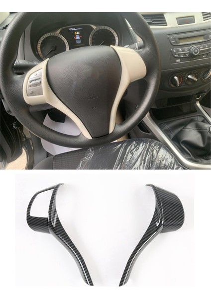 2 Set Araç Aksesuarları: 1 Set Araç Direksiyon Simidi Paneli Düğmesi Kapak &amp; 1 Set Araç Ön Sis Far Dekoratif Çerçeve Kapak (Yurt Dışından) fırsatları