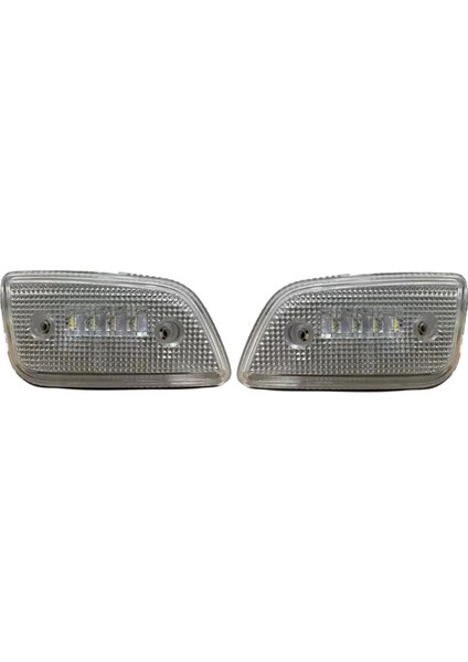 1paır 24V LED Sunvısor Lamp Benz Actros Mp4 Mp4 Mp5 Antos LED Sunvisor Lambası A9608203456 Beyaz (Yurt Dışından)