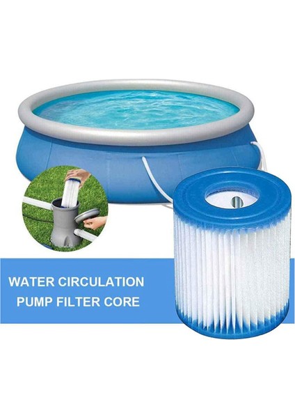 6pcs Havuz Filtre Kartuşları Tip H Yedek Yüzme Havuzu Filtresi Havuz Filtresi Pompası Temizleyici (Yurt Dışından) fiyatları