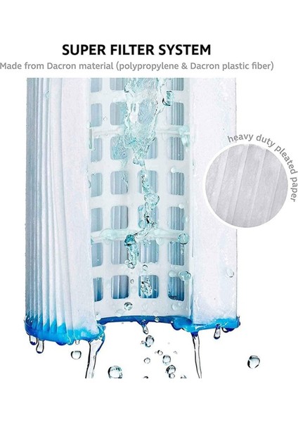 6pcs Havuz Filtre Kartuşları Tip H Yedek Yüzme Havuzu Filtresi Havuz Filtresi Pompası Temizleyici (Yurt Dışından) indirimleri