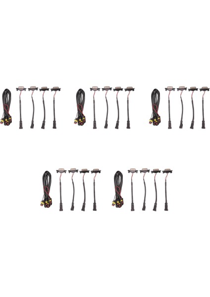 2016-2021 Için 20X Toyota Tacoma Trd Pro / 2019-2021 Rav4 LED Ön Izgara Füme Amber Işık Gündüz Işık Lambası (Yurt Dışından)