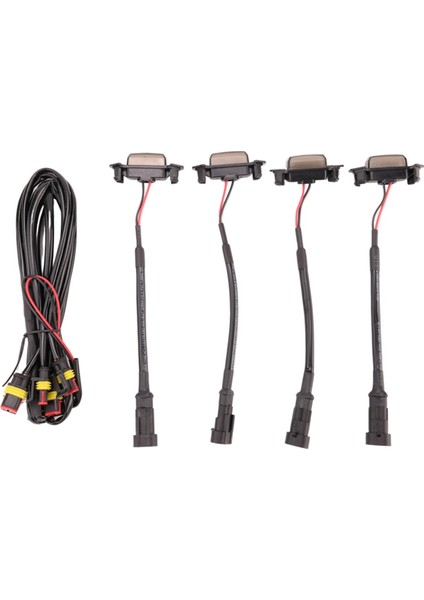 2016-2021 Için 20X Toyota Tacoma Trd Pro / 2019-2021 Rav4 LED Ön Izgara Füme Amber Işık Gündüz Işık Lambası (Yurt Dışından) fiyatları