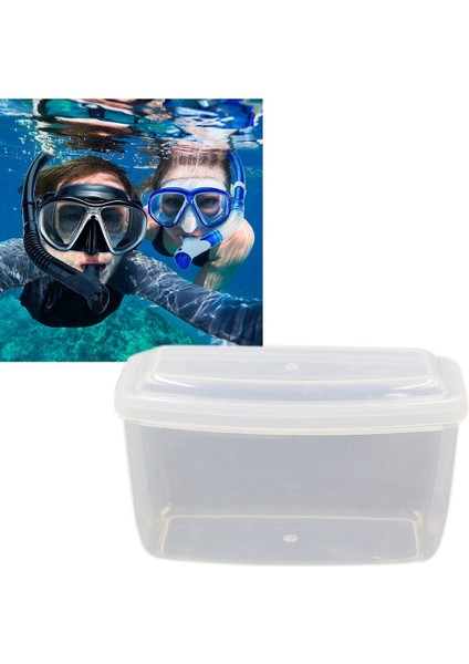 4 Pack Tüplü Maske Kutusu Dalış Şnorkel Maskesi Depolama Kılıfı Basınçlı Toz Geçirmez Kılıf (Yurt Dışından) fiyatları