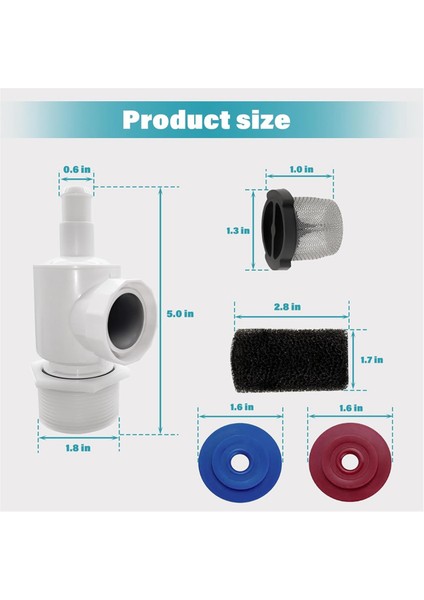 9-100-9001 Polaris Havuz Temizleyici Parçaları Için Uyumludur, Havuz Temizleyici Evrensel Duvar Takma Konektör Montajı 9-100-9001 (Yurt Dışından) fiyatları