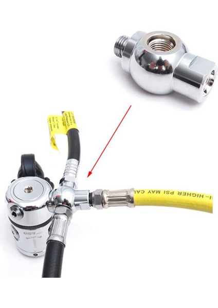 Tüp Dalış Birinci Aşama Düşük Pres 1 Ila 3 Adaptör Dalgıç Regülatör Dalış Aksesuarları (Yurt Dışından) modelleri