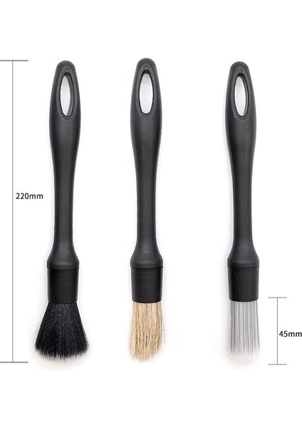 5pcs Araba Detaylandırma Fırça Süper Yumuşak Otomatik Detay Fırçası Araba Iç Temizlik Fırçası Hava Çıkış Temizleme Fırçası (Yurt Dışından)