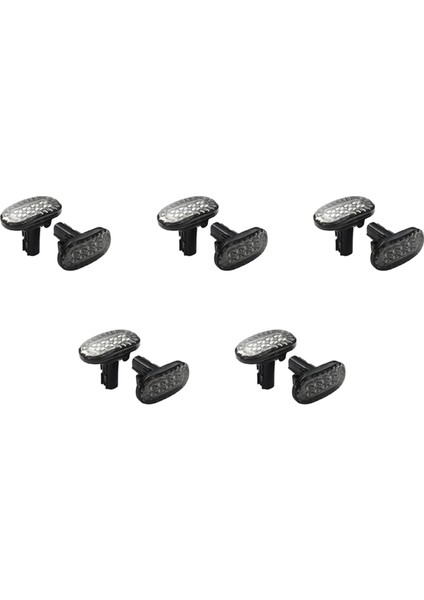 Suzuki Jimny JB74 JB64 2018 Için 10X Amber LED Yan Işaret Işıkları- Sinyal Göstergesi Işık Değiştirme, Füme (Yurt Dışından)