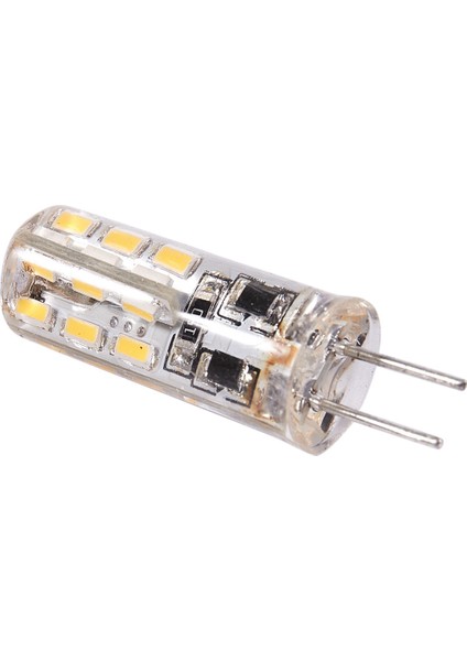 4x G4 LED Spot Ampul Lambası 1.5W 24 Smd 3014 Sıcak Beyaz 12V Dc (Yurt Dışından) indirimleri