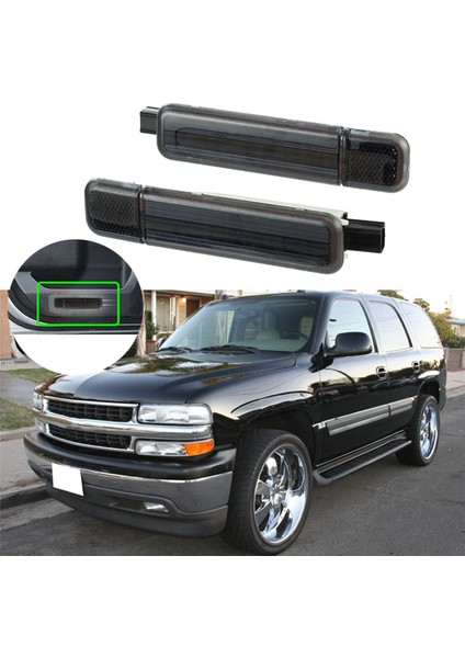 4x 12V Araç Ön Iç Kapı Paneli Göstergesi Hummer H2/chevrolet Silverado Banliyö Için Işık LED Işık 15021517 (Yurt Dışından) indirimleri