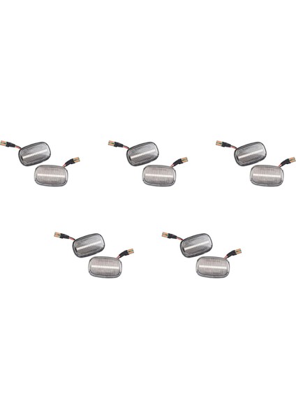 10X Araba Dinamik LED Yan Işaretçi Işık Turn Sinyal Toyota Corolla Celica T19 T20 23 Rav4 Avensis Starlet Prius (Yurt Dışından)