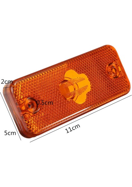 12PCS Araba Tarafı Işık Dönüş Sinyali Göstergesi Iveco Günlük 2006 2007 2008 2009 2011 2011 (Yurt Dışından) modelleri