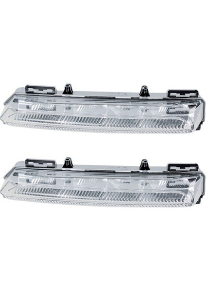 2x Araba LED Gün Çalışan Işık Sol Sis Farları Uyarı Işıkları Arcedes Ance Benz A B Sınıfı W246 2049069100 (Yurt Dışından)