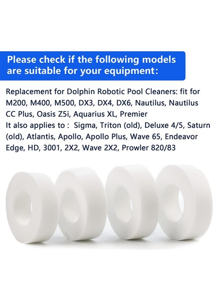 Dolphin Maytronics Için Havuz Temizleyici Tırmanma Halkası M200/M400 Robotik Bölüm 6101611-R4 Zamanlama Pisti Bölüm 9985006-R2 (Yurt Dışından) fiyatları