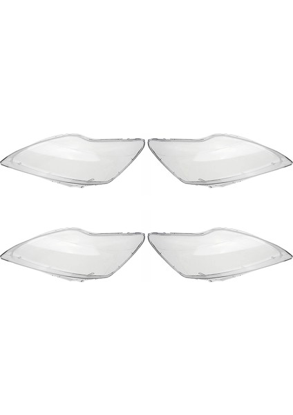 2x Araç Farları Kapak Kabuğu Şeffaf Lens Lens Abajur Far Kapağı Abajur Lamba Gölgesi Ford Focus 2009-2011 (Yurt Dışından)