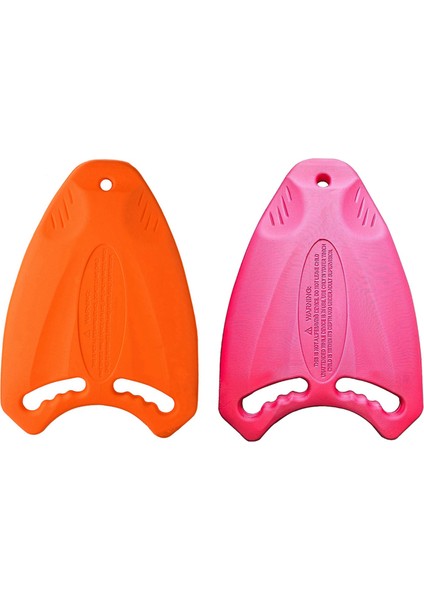2pcs Yüzme Kurulu Eva Geri Şamandıra Kickboard Güvenli Eğitim Yardım Plakası Yetişkin Çocuklar Için Sörf Suyu Yüzme Havuzu, Turuncu ve Pembe (Yurt Dışından)