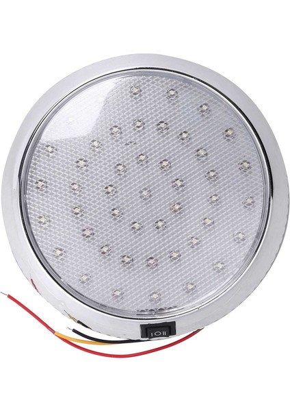 3x 12V Araba Yuvarlak Tavan Kubbe Çatı Iç Işık Tekne Rv Yüzey Tavan Işığı (Yurt Dışından) fiyatları