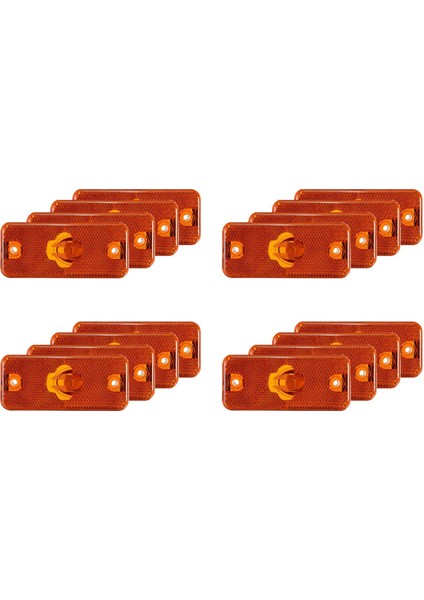 16PCS Araba Tarafı Işık Dönüş Sinyali Göstergesi Iveco Günlük 2006 2007 2008 2009 2011 2011 (Yurt Dışından)