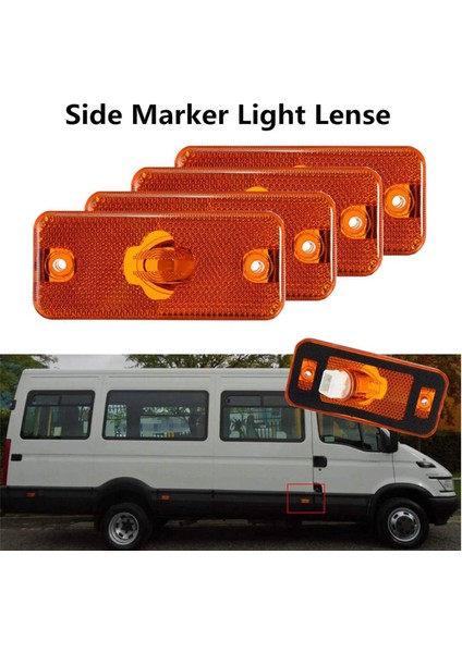 16PCS Araba Tarafı Işık Dönüş Sinyali Göstergesi Iveco Günlük 2006 2007 2008 2009 2011 2011 (Yurt Dışından) fiyatları