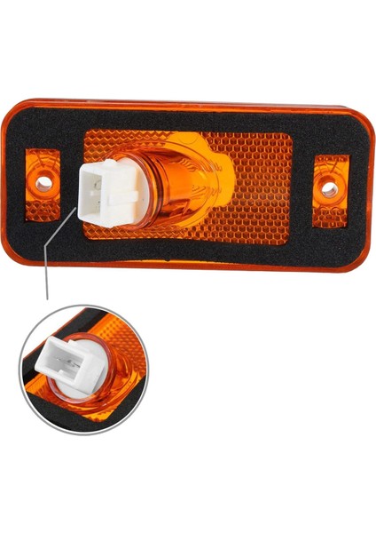 16PCS Araba Tarafı Işık Dönüş Sinyali Göstergesi Iveco Günlük 2006 2007 2008 2009 2011 2011 (Yurt Dışından) modelleri