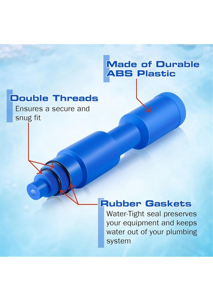 2 Paket Havuz Skimmer Fiş, Havuz Skimmer Koruyucusu, Skimmer Kışlık Fiş 1 1/2 Inç ve 2 Inç Dişli Sıyırıcı (Yurt Dışından) indirimleri