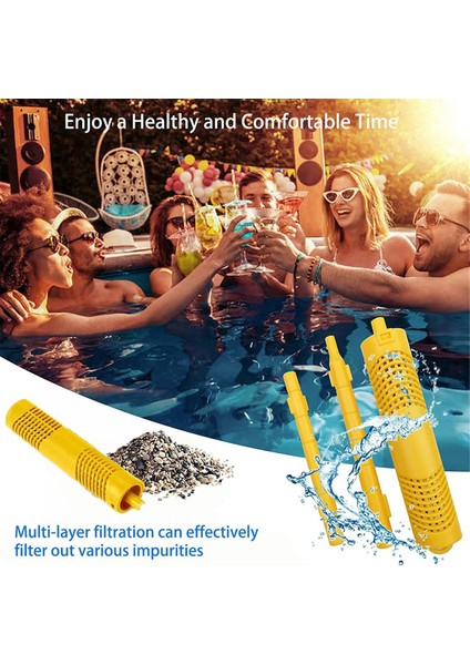 1 Paket Spa Mineral Çubukları Sıcak Küvet Yüzme Havuzu Balık Gölet Filtresi Için Parçalar Kartuşlar, 4 Ay Mavi Için Sona (Yurt Dışından) fırsatları